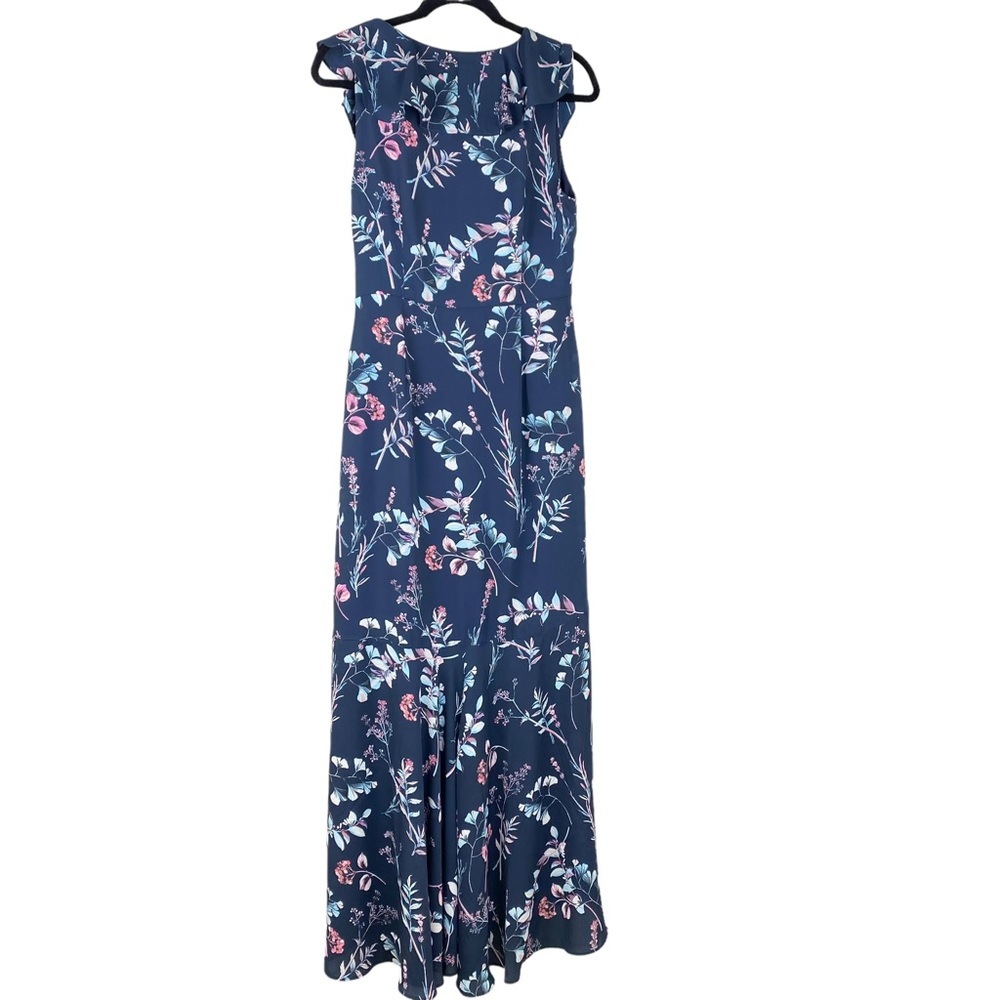 Banana Republic Floral Ruffle-Wrap Maxi Dress 6 - Picture 3 of 12